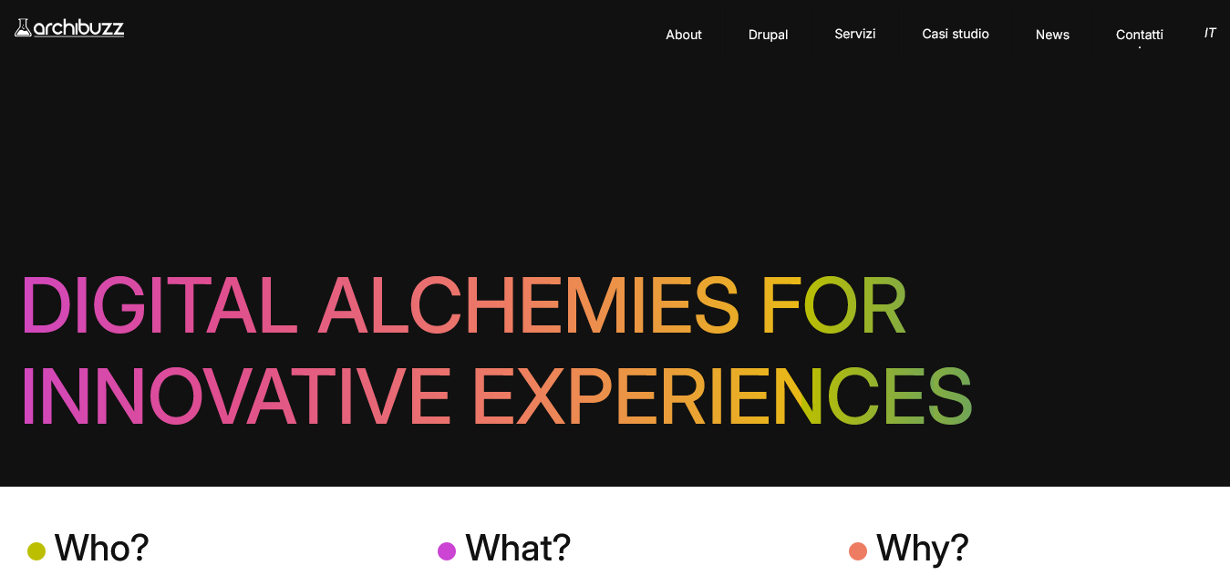 Digital Alchemies for innovative Experiences